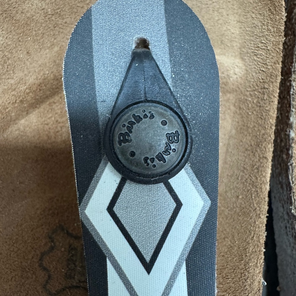 Birkenstock Birki's Geometric Sandals Size 38 (US 7–7.5) 🤍 - Picture 3 of 8